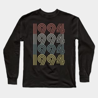 1994 Birth Year Retro Style Long Sleeve T-Shirt